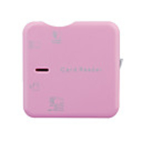 High-Speed 43-in-1 USB 2.0 Card Reader(Pink)