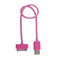 High-speed USB 2.0 Data Cable for ipad/iphone(Pink)