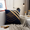 High Texture Bronzing Embroidery Pillow Case Cover Home Sofa Pillow Case Cover Living Room Bedroom Sofa Cushion Cover miniinthebox