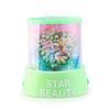 Highlighted Romantic Star,  Flower and Lovers Bedroom Night Lamp Projector with Adapor (3 Colors)