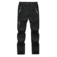 Hiking Pants Trousers Outdoor Breathable Quick Dry Sweat-wicking Wear Resistance Cargo Pants Bottoms Male black Female black Male gray Male Khaki Female khaki Camping / Hiking Hunting Fishing M L XL