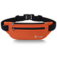 Hiking Waist Bag Multifunctional Waterproof Lightweight Breathable Outdoor Hiking Running Fitness Oxford Cloth Blue Dark Gray Royal Blue / Marathon