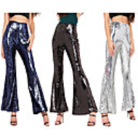Hippie Disco 1960s Hippie Disco Pants Masquerade Dude Funk Women