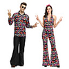 Hippie Disco Retro Vintage 1960s Hippie 1970s Disco Outfits Flowy Pants Dude Funk Couple