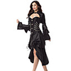 Hippie Disco Retro Vintage Gothic Victorian 1970s Disco Dress Masquerade Dude Funk Women