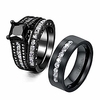 his hers wedding ring sets couples rings women