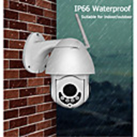 Hiseeu 1080P WIFI IP Camera PTZ 5X Optical Zoom Speed Dome ONVIF CCTV Outdoor Waterproof 2MP Two Way Audio Camera iCsee