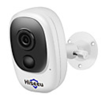 Hiseeu Hiseeu 100% Wire-Free Rechargeable Battery CCTV Wifi IP Camera Outdoor IP65 Weatherproof Home Security Camera PIR Motion Alarm 15 mp IP Camera Indoor Support