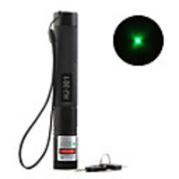 HJ-301 50mW Green Laser Pointer wich Dual Switch and Lock Function (2 x CR123A included)