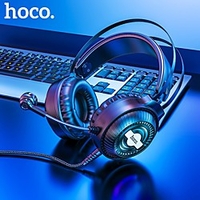 HOCO W101 Gaming Headset USB 3.5mm Headphone 3.5mm Microphone Desktop Computer Ergonomic Design Stereo with Microphone for Apple Samsung Huawei Xiaomi MI PC Computer Gaming miniinthebox