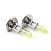 HOD H1 100W 2800K Ultra Bright Car Yellow Light Bulbs (DC 12V/Pair)