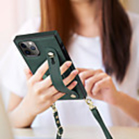 Holder Wrist Strap PU Leather Card Case For iPhone 12 SE 2020 11 11 Pro 11 Pro Max XS Max XR XS X 8 8 Plus 7 7 Plus