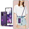 Holder Wrist Strap PU Leather Card Case For Samsung Galaxy Note 20 Note 20 Ultra Note 10 Note 10 Plus Note 9 S20 S20 Plus S20 Ultra S10 S10E S10 Plus S9 S9 Plus