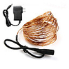 Holiday Lighting DC Cooper Wire 10M Fairy Lights With 12V 1A Adapter Christmas New Year Wedding Decoration Lights