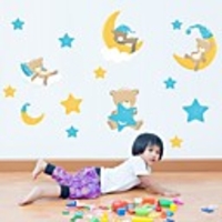 Holiday Wall Stickers Plane Wall Stickers / Holiday Wall Stickers Decorative Wall Stickers,  PVC Home Decoration Wall Decal Wall Decoration 1pc