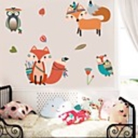 Holiday Wall Stickers Plane Wall Stickers / Holiday Wall Stickers Decorative Wall Stickers,  PVC Home Decoration Wall Decal Wall Decoration 1pc