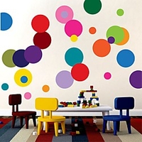 Holiday Wall Stickers Plane Wall Stickers / Holiday Wall Stickers Decorative Wall Stickers,  PVC Home Decoration Wall Decal Wall Decoration 1pc