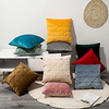 Holland Velvet Cushion Cover 1PC Soft Decorative Square Lumbar Throw Pillow Cover Cushion Case Pillowcase for Sofa Bedroom Livingroom Outdoor Superior Quality Machine Washable Outdoor Cushion for Sofa Couch Bed Chair miniinthebox