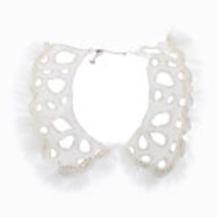 Hollow Out Pearl Detachable Collar Necklace