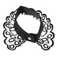 Hollow Out Plain Detachable Collar Necklace