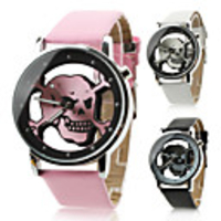 Hollow Skull Pattern Wrist Watch