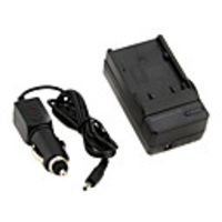 Home and Car Battery Charger for JVC V707/714/733 Camera