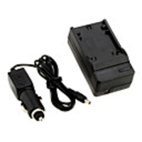Home and Car Battery Charger for JVC V808/815/823/823U/815U/808U Camera