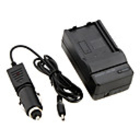 Home and Car Battery Charger for PAN 007E/S007/BCD10 Camera