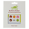 Home Button Sticker for iPhone 4S,  4,  iPad and iPod (6 Pack,  Cartoon)