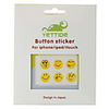 Home Button Sticker for iPhone 4S,  4,  iPad and iPod (6 Pack,  Smiling Face)