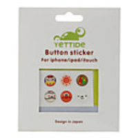 Home Button Sticker for iPhone 4S,  4,  iPad and iPod (6 Pack,  Weather)