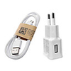 Home Charger / Portable Charger USB Charger EU Plug Fast Charge 1 USB Port 1 A for