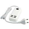 Home Charger USB Charger EU Plug Multi-Output 4 USB Ports for