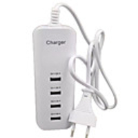 Home Charger USB Charger EU Plug Multi Ports 4 USB Ports 2 A / 1 A for
