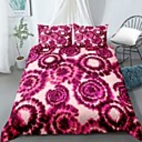 Home Textiles 3D Print Bedding Set Duvet Cover Set with Pillowcase, 2/3 pcs Duvet Cover Sets Tie Dye Print Bedding Set