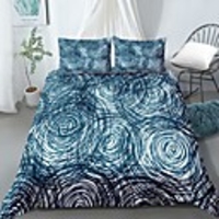 Home Textiles 3D Print Bedding Set Duvet Cover Set with Pillowcase, 2/3 pcs Duvet Cover Sets Tie Dye Print Bedding Set