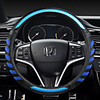 Honda fashion Car Steering Wheel Covers PU Leather 38cm Breathable Anti Slip For universal Four Seasons Auto Accessories