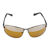 HongLang UV400 Polarized Glare-Guard TAC Alloy Lens Driving Sunglasses(Dark Brown)