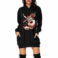 hoodie blanket, womens tops christmas hoodies for women uk sweatshirts xmas jumper tops with pocket oversized casual pockets tunic pullover sweatshirt mini dress long hooded tops miniinthebox
