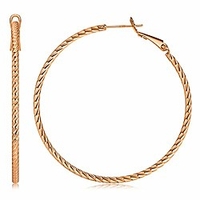 hoop earrings 14k gold plated 925 sterling silver post lightweight gold hoops for women and girl