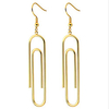 Hoop Earrings Classic Fashion Stylish Earrings Jewelry Gold / Silver For Gift Festival 1 Pair