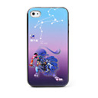 Horoscope Style Protective Case For iPhone 4 (Leo)