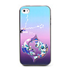 Horoscope Style Protective Case For iPhone 4 (Pisces)