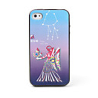 Horoscope Style Protective Case For iPhone 4 (virgo)