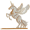 Horse 3D Puzzle Wooden Puzzle Wooden Model Wood Kid