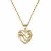 horse gifts for girls women,  14k gold plated horse necklace jewelry for teen girls horse lover gifts horse heart pendant necklaces children kids little girls horse gifts