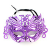 Hot Mardi Gras Dance Masquerade Ball Applique Mask (7 In Pack)