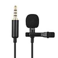 HOT MINI Professionals 3.5mm Jack Clip-on Lapel Microphone Mini Mic For PC Laptop Lound Speaker Dropshipping