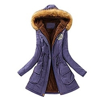 hot sale winter coats for women clearance warm cotton-padded coat parka outdoor long jacket miniinthebox