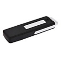 Hot Sell HD USB Disk with Voice Recorder (4G,  White Black)